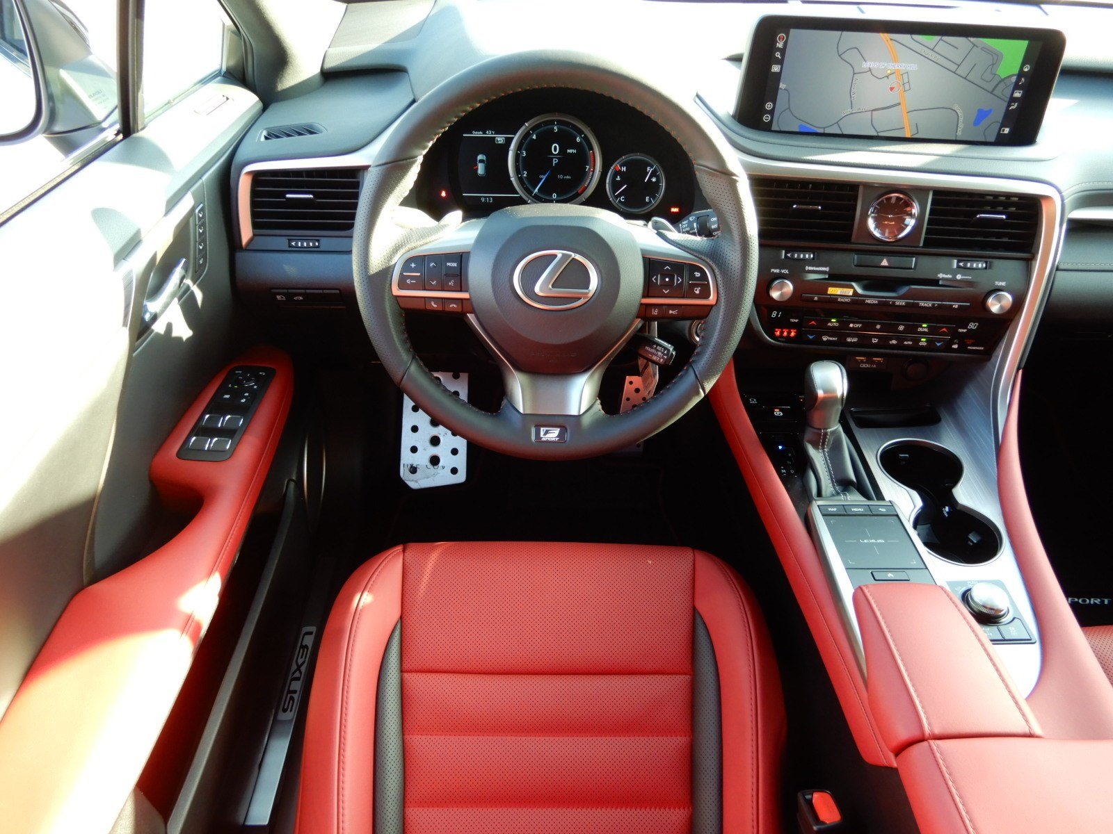 2020 Lexus Rx 350 F Sport White Red Interior - Cars Trend ...